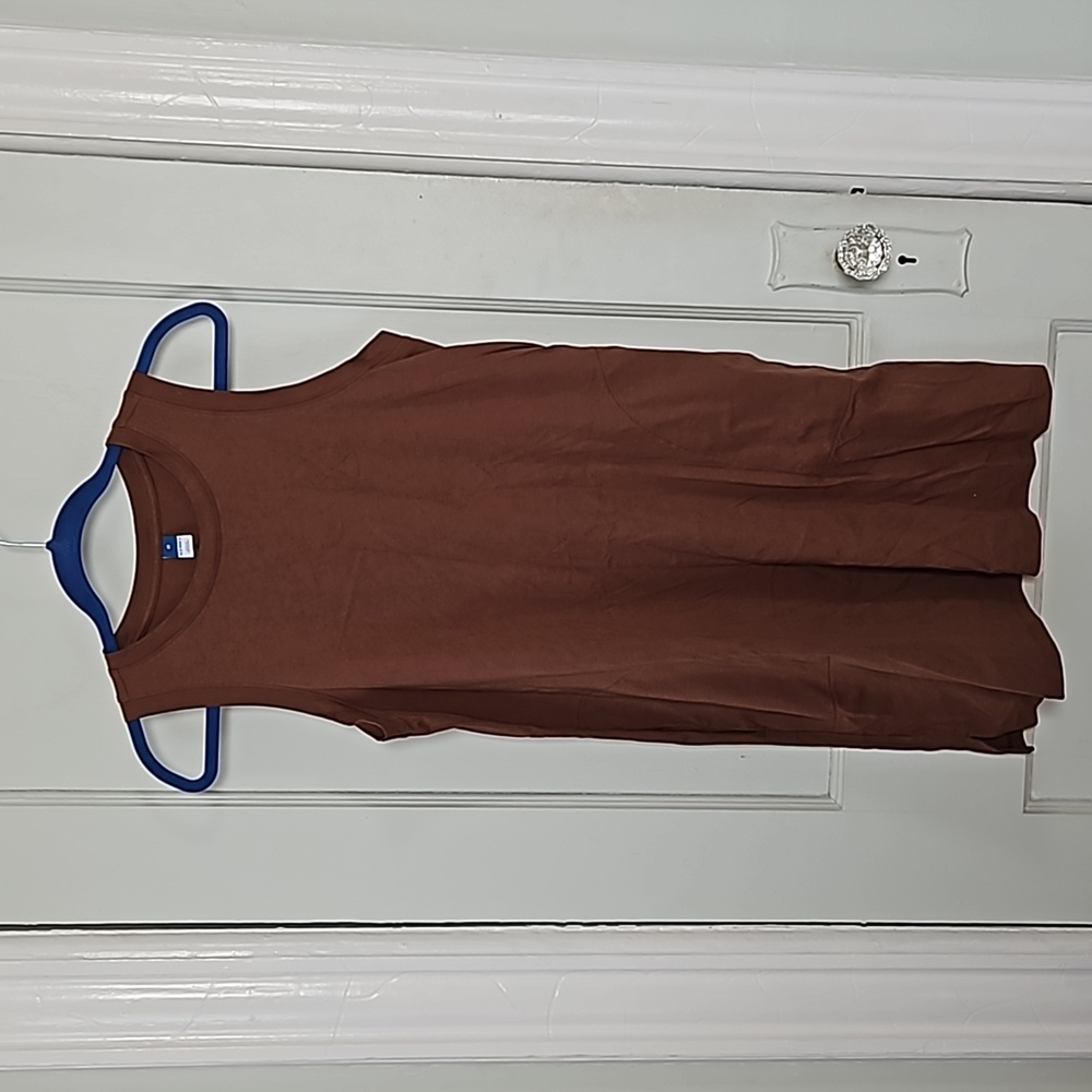 Sleeveless Dress with pockets-M